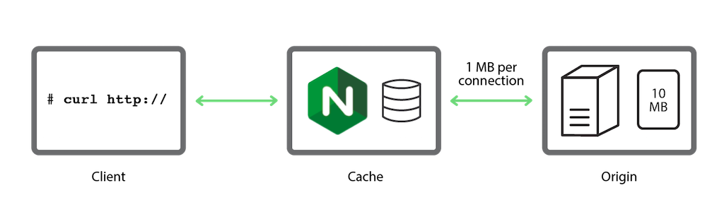A simple, reproducible test bed used to investigate strategies for caching in NGINX