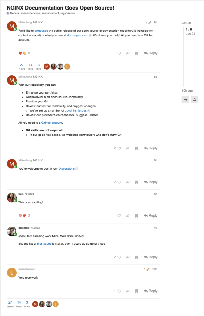 Announcing the NGINX Community Forum – NGINX Community Blog